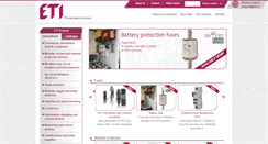 Desktop Screenshot of etigroup.eu