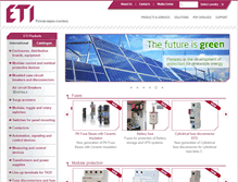 Tablet Screenshot of etigroup.eu